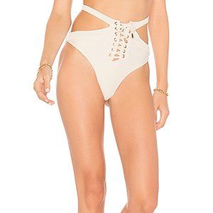 Kopper & Zink Bardot Bikini Bottom in Cream NWOT